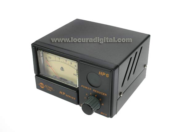 ZETAGI HP-6 Reductor de potencia para equipos CB, (0-30 Mhz) Pot. máxima aplicable 10W AM-FM,