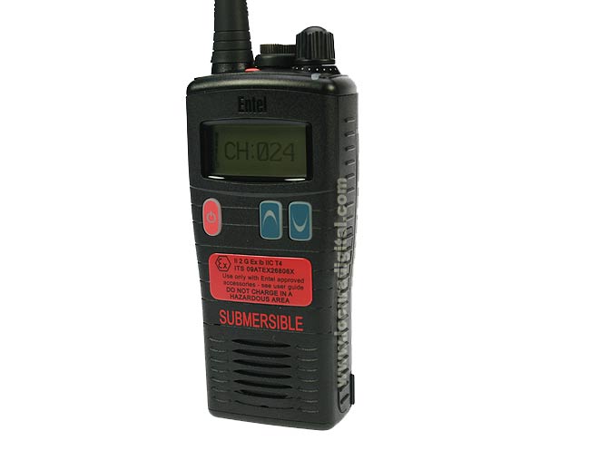 ENTEL HT953 Walkie Talkie PMR-446 ATEX Uso Livre