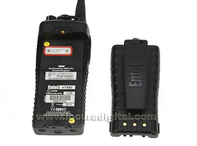 ENTEL HT953 Walkie Talkie PMR-446 ATEX Uso Livre