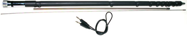 HVT600 MAAS antena de HF / VHF / UHF bandas de radioaficionados 80m / 40m / 30m / 20m / 17m / 15m / 12m / 10m / 6m / 2m