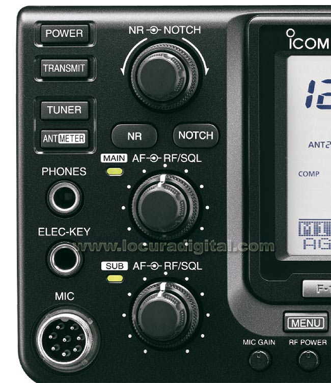 ICOM IC-9100 Transceptor HF / VHF / UHF