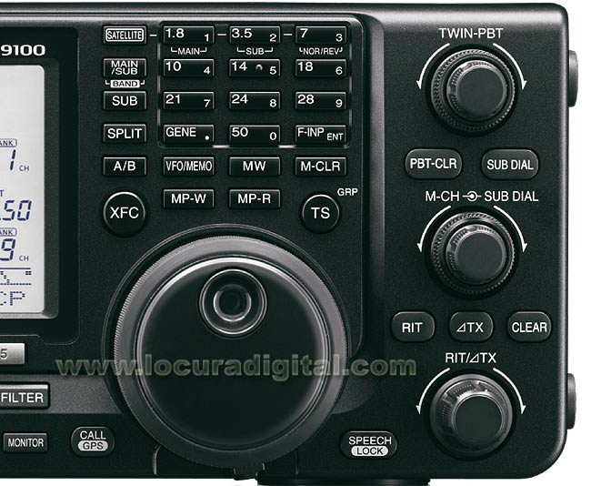 ICOM IC-9100 Transceptor HF / VHF / UHF