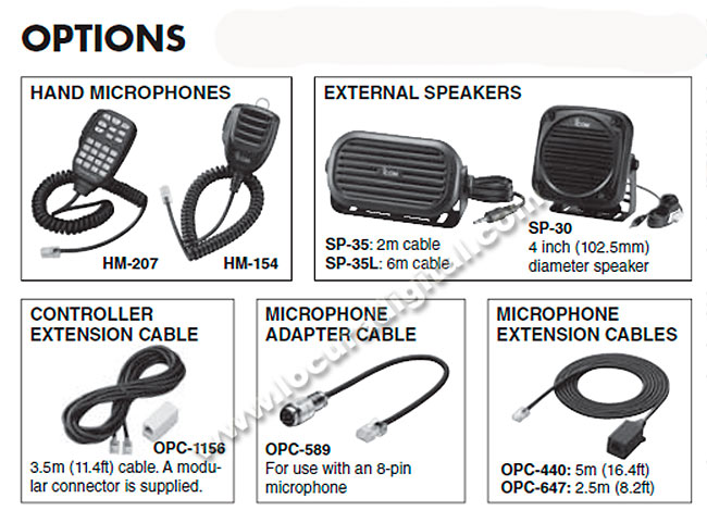 icom ic-2730e transceiver