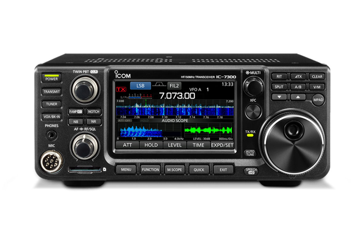 ICOM IC-7300 Transceptor base HF / 50 / 70 Mhz