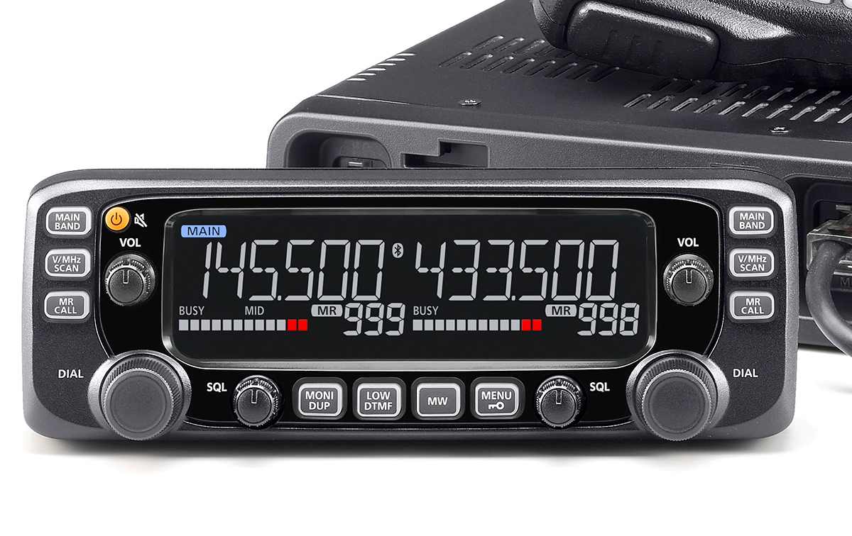 ICOM IC-2730E BLACK EDITION Emisora bibanda VHF-UHF banda cruzada.