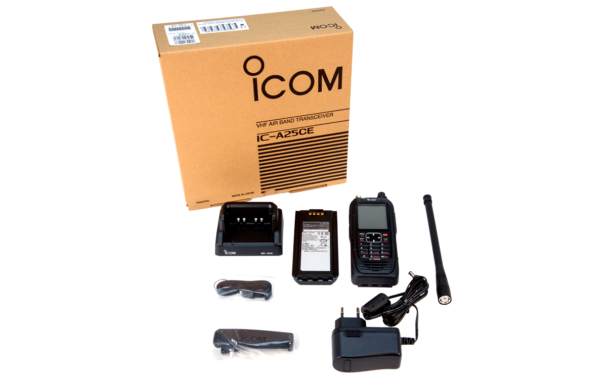 ICOM IC-A25CE VHF Handheld Aviation