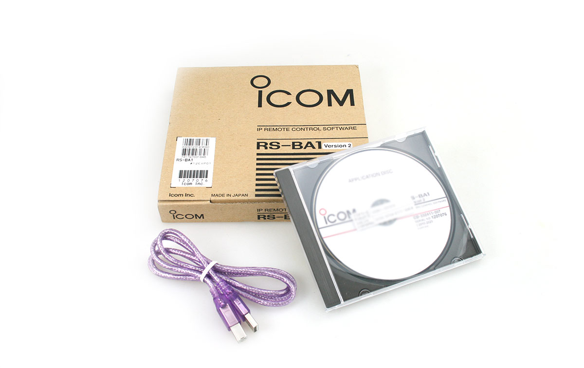 Icom RS-BA1 Software de control remoto para emisoras IC-7XXX