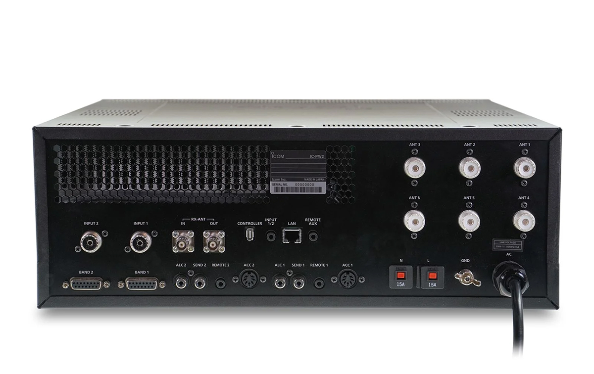  icom ic-pw2 amplificador palstar de hf potencia 1000 watios
