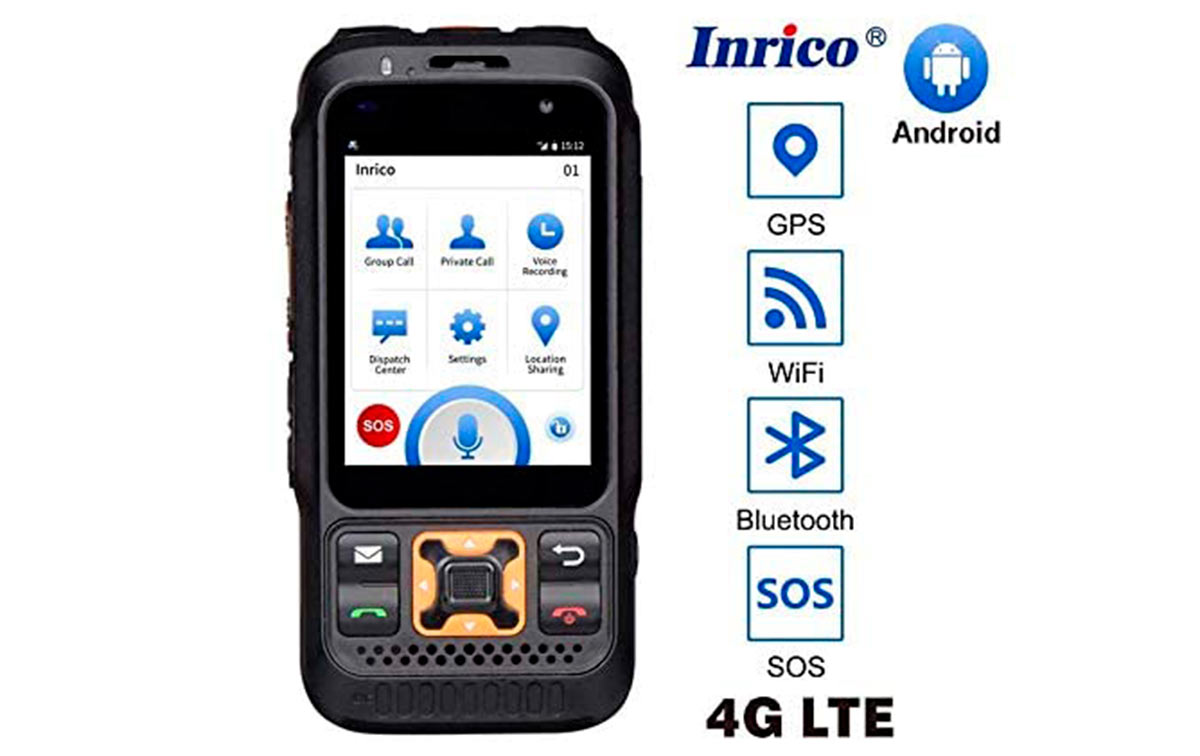 INRICO S100 Walkie uso libre 4G LTE Android/WiFi 