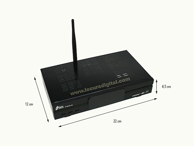 iris-9700hd02 receptor digital satelite hd wifi