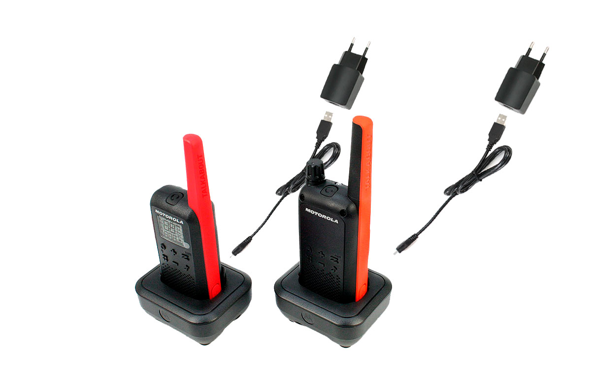 ixpn4039 motorola cargador unitario pack 2unidades para tlkrt62/82/92