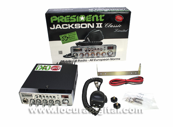 PRESIDENT JACKSON II ASC CLASSIC CHROME Limited Edition CB/ AM/ AM / LSB / USB. 