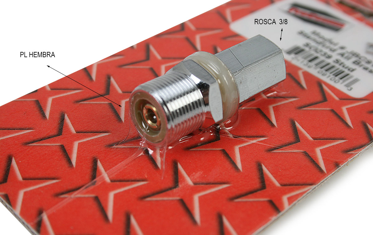 PROCOMM JBC-930 Adaptador para antenas con rosca 3/8 a PL Hembra SO239