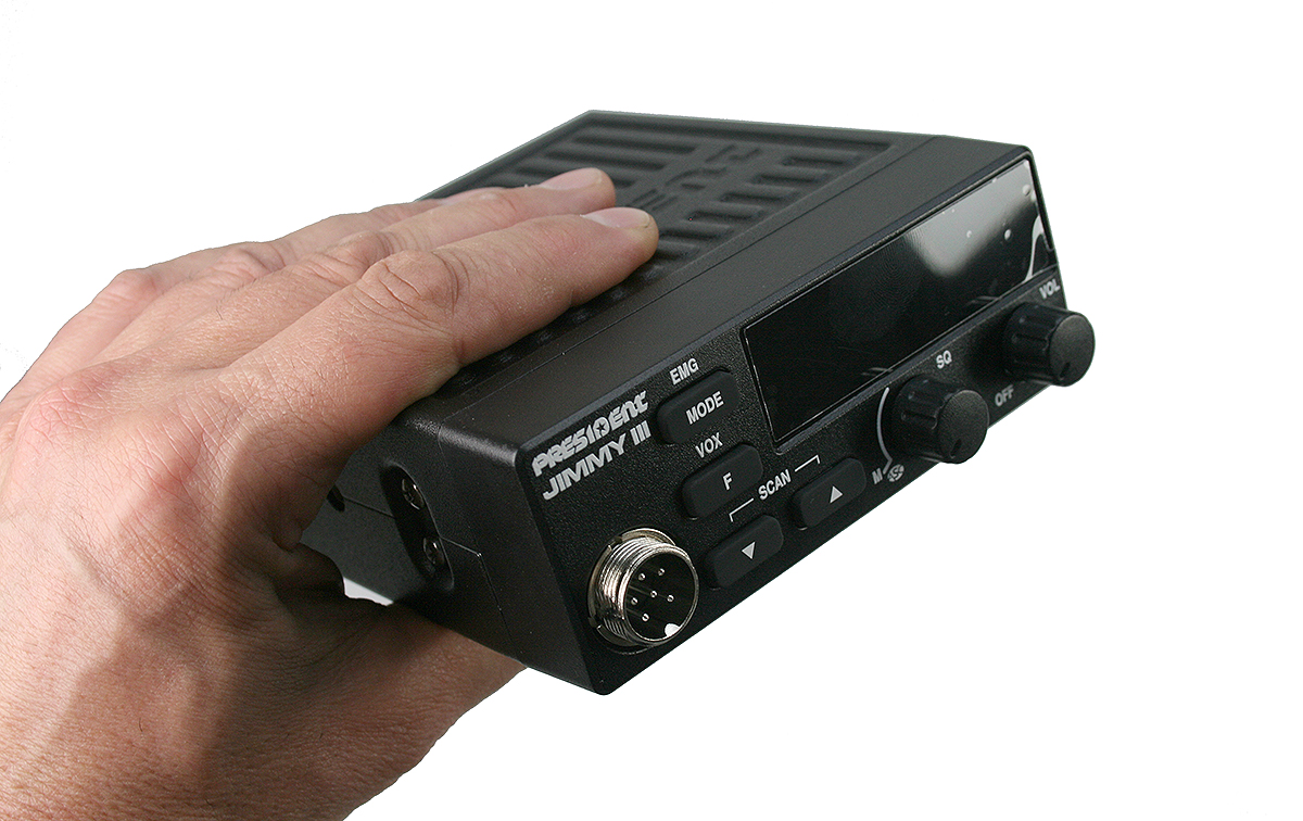 president jimmy ii emisora cb 27 mhz. am - fm 12 voltios