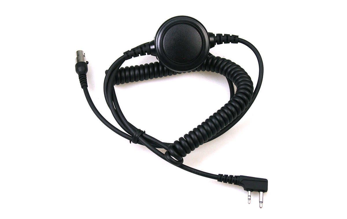 Botones PTT Integrados: Los auriculares están equipados con un botón PTT (Presionar para Hablar) integrado para una fácil comunicación
