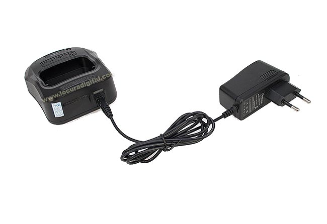 WOUXUN KGUV8DCAR Cargador de Bateria para BLO 010 / BLO 008 / BLO 009 y Walkies KGUV8D / KGUV9D