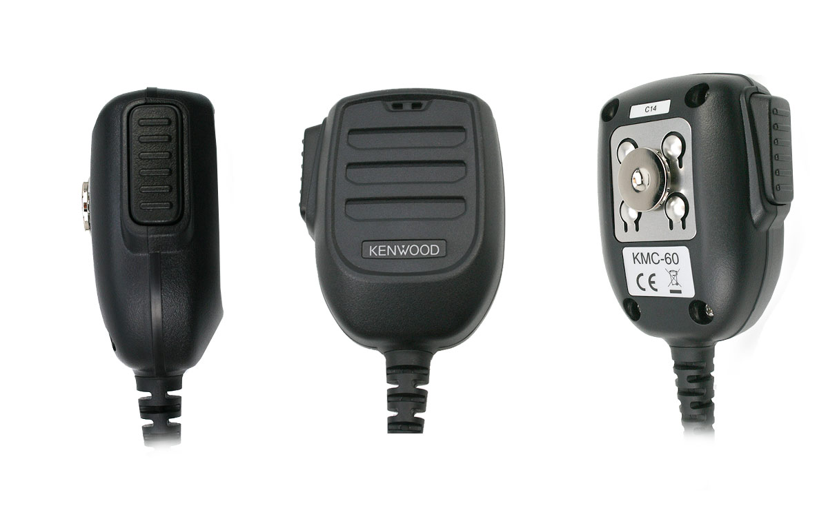 KENWOOD KMC-60 Microfono para emisoras TK-7302, TK-8302, TK-7360, TK-8360, NX-3720, NX-3820, NX-5700 y NX-5800 