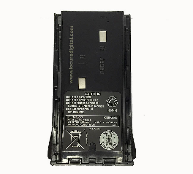 ref: KNB20O KNB-20 Batería Original Kenwood. Ni-Mh 7.2V 1600mAh. 