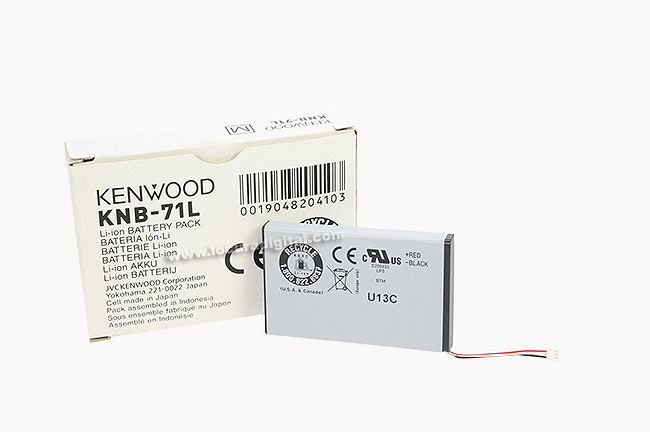 KNB71L KENWOOD bateria original walkie PKT 23. LITIO 1430 mAh.