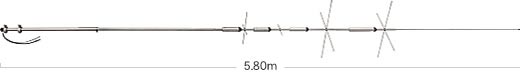 KV5 DIAMOND BASE ANTENNA VERTICAL HF 3.5 / 7 / 14 / 21 / 28 MHz