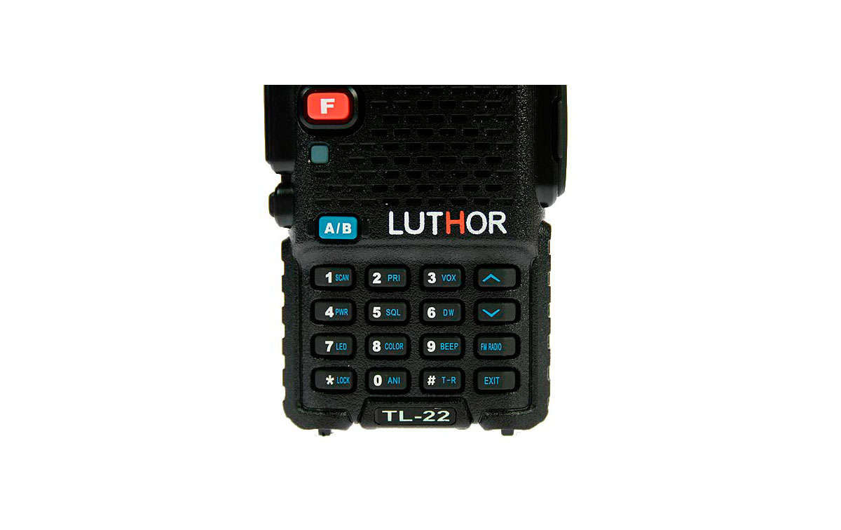 walkie talkies luthor tl-22 mono banda vhf 144 mhz,