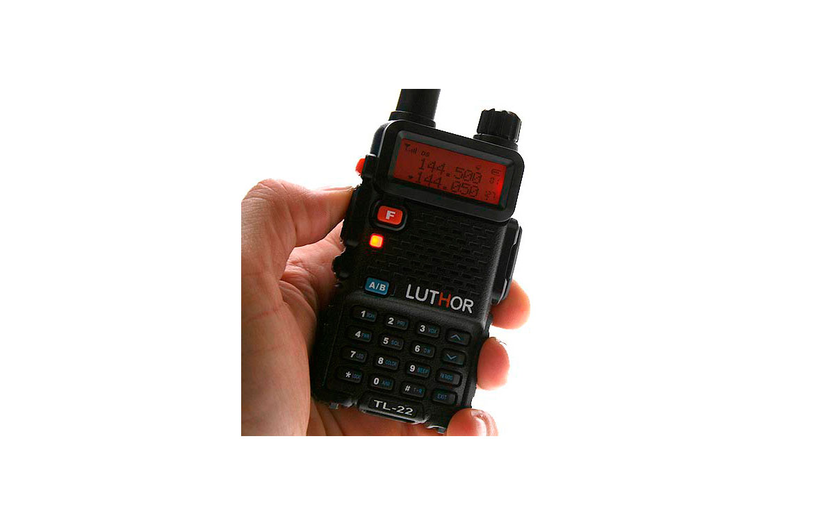 walkie talkies luthor tl-22 mono banda vhf 144 mhz,