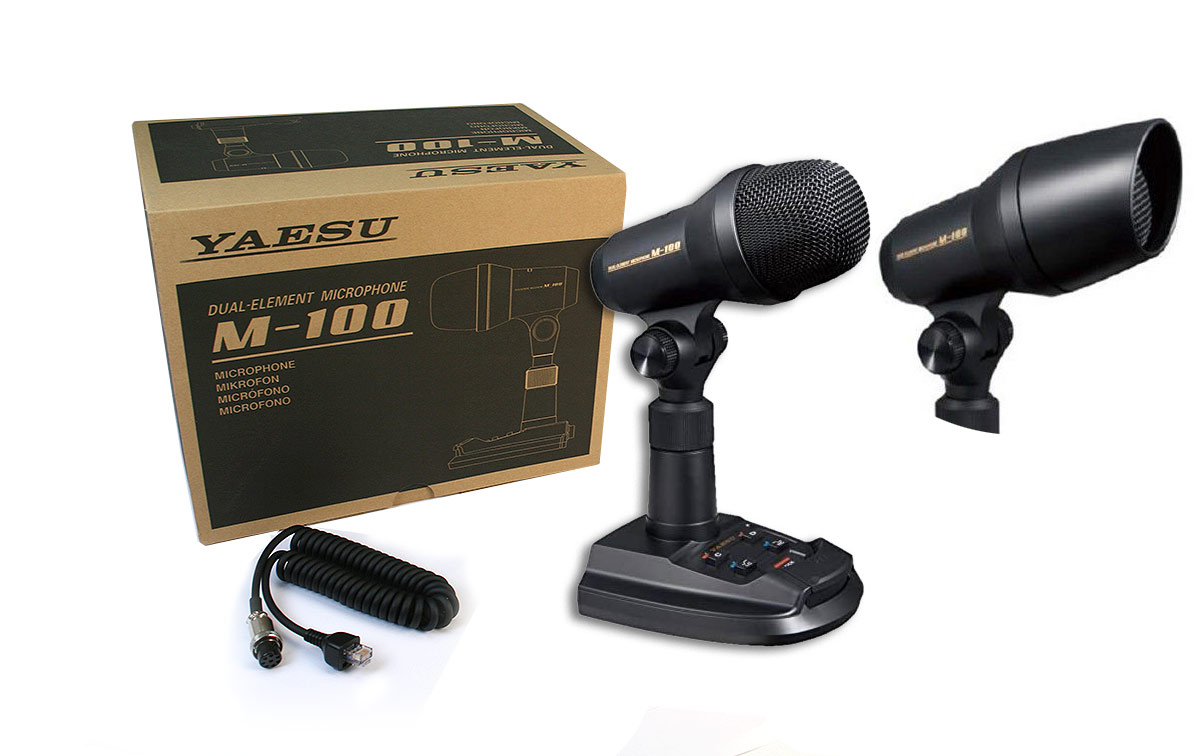 YAESU M-100 Desktop microphone for YAESU stations