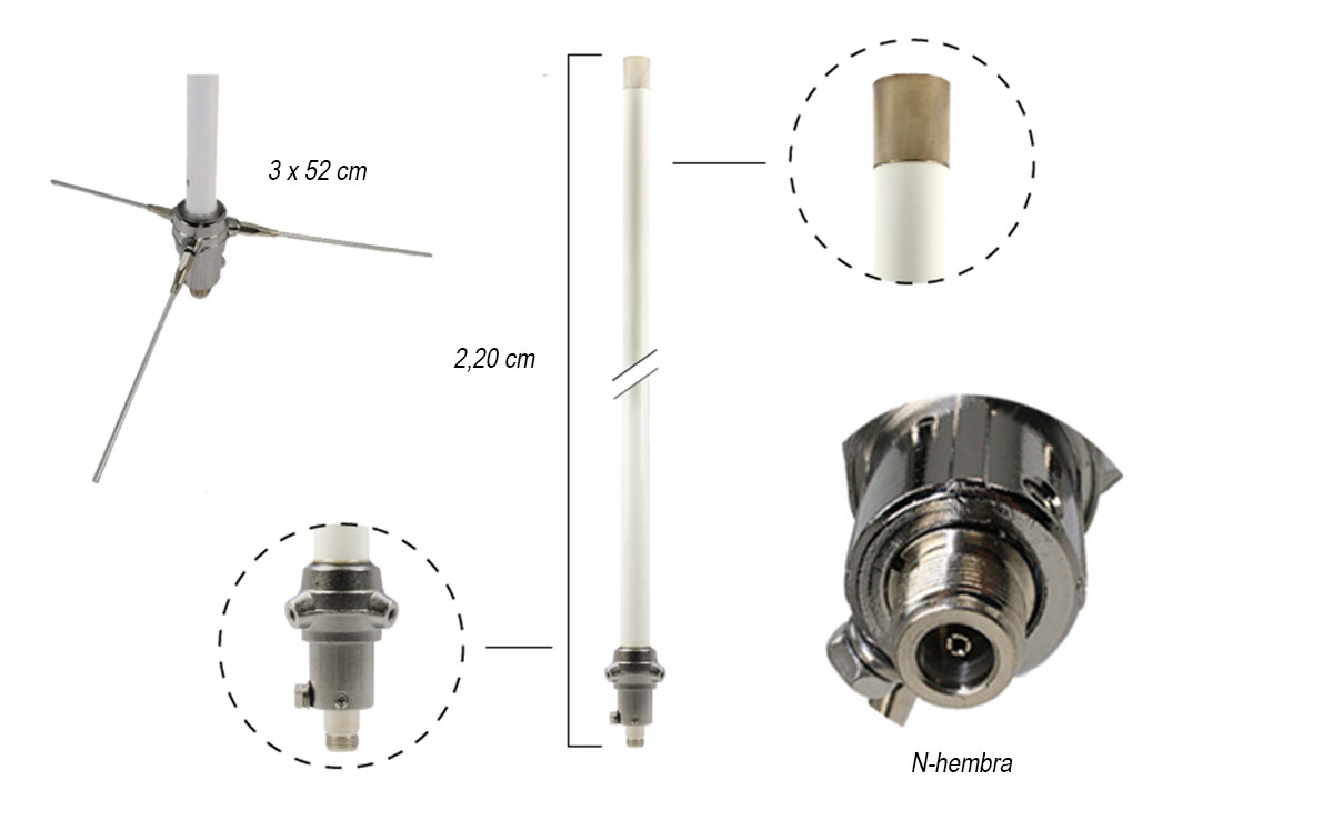 FALKOS MA-2000 antenna