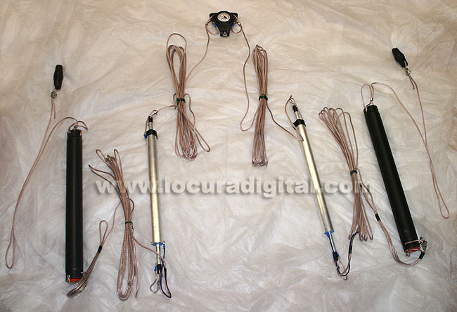 HF Dipolo MAD20B3'S MALCOTT 40-80-160 metros (32,5 m), 1000 W PEP, 500W (160m)