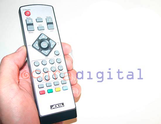 AXIL RT7531M remoto original válido para TDT-302 RT