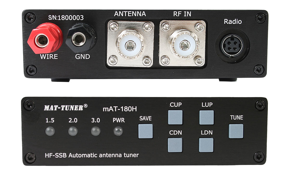 mat-180-h kenwood /icom sintonizador automático hf1,8-54 mhz120 watios