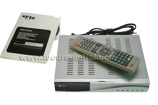 FTE MAXS102E satellite receiver for free channels of high performance.