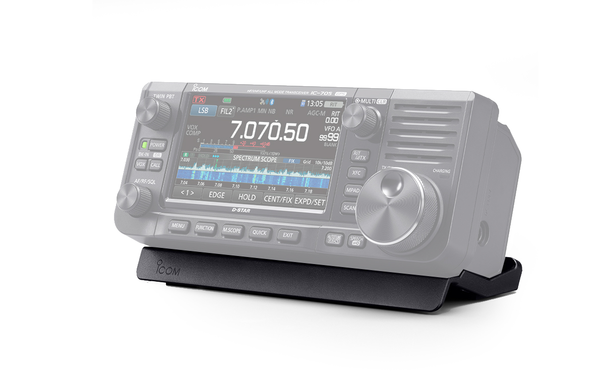 icom mbf-705 soporte sobremesa para ic-705