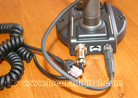 YAESU MD 200A8X Micrófono de sobremesa  para FT 817/ FT857 / FT 897