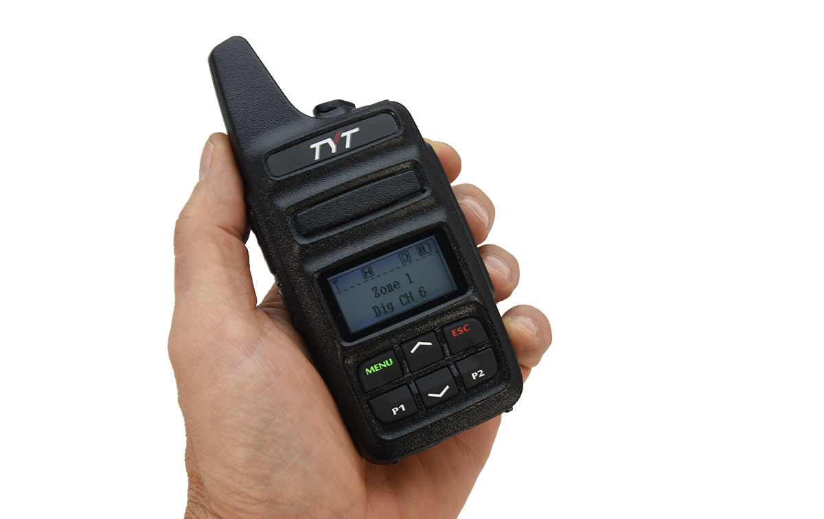 TYT MD-430 Walkie Talkie DMR, VHF/UHF Analogico y Digital 144/ 430Mhz