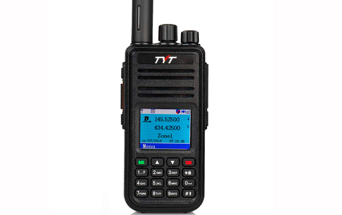 TYT MD-UV380-GPS Walkie Talkie DMR, Doble banda 144/ 430 Mhz GPS