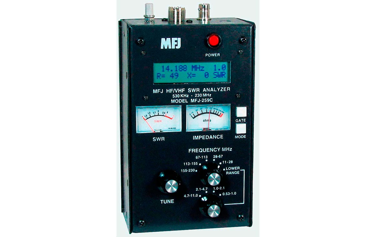 MFJ 259 D ANTENNA ANALYZER HF/ VHF 0,28-230 Mhz