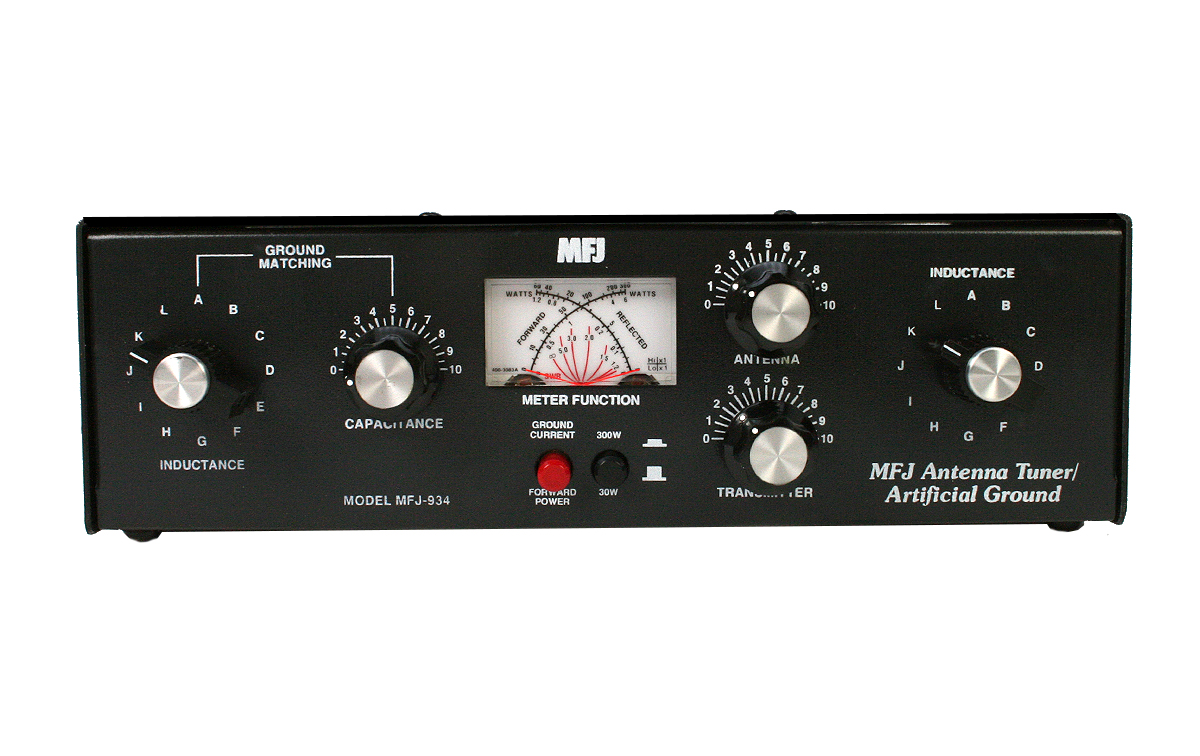 MFJ934 Acoplador tierra artificial HF1,8 -30 MHz