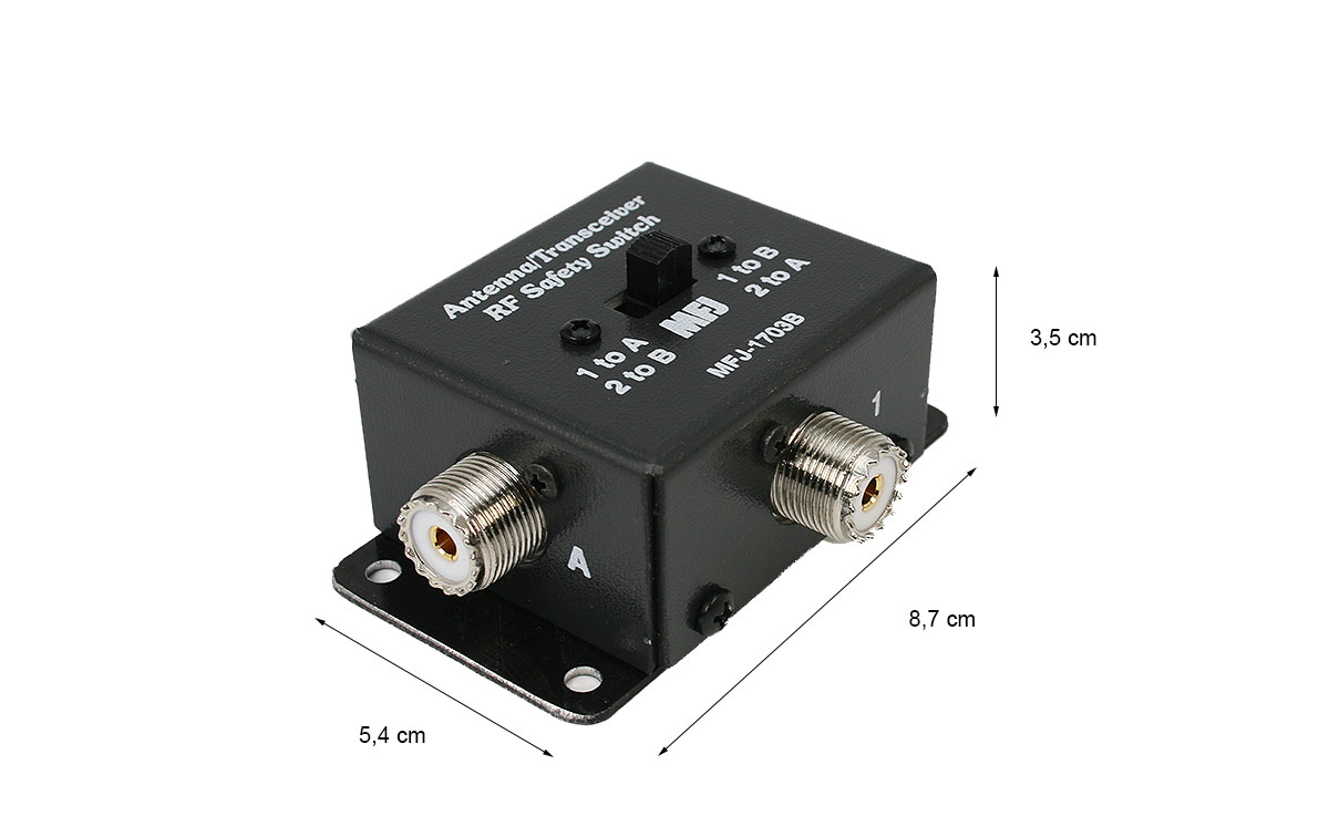 MFJ1703 MFJ conmutador MFJ cruzado dos posiciones.