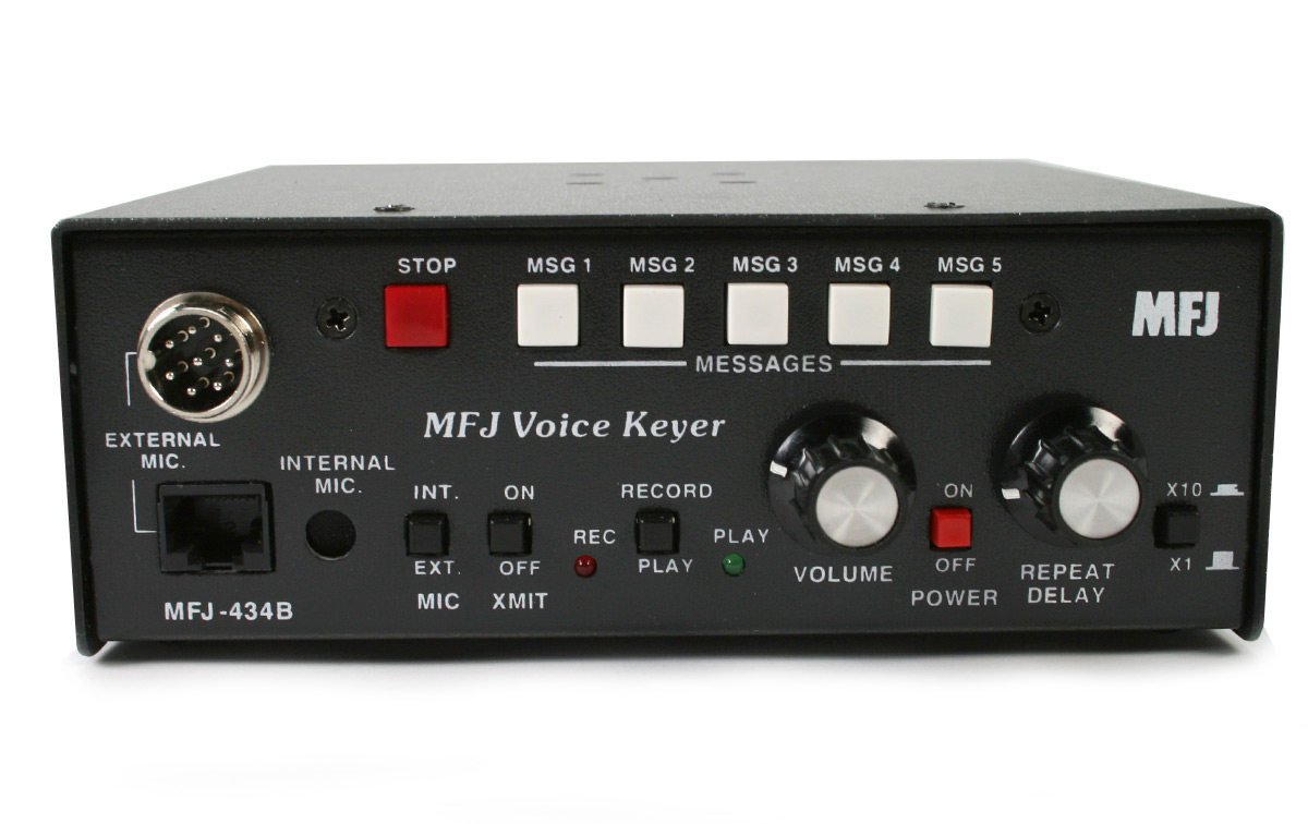 mfj-434-b lector de códigos morse cw con keyer incorporado 