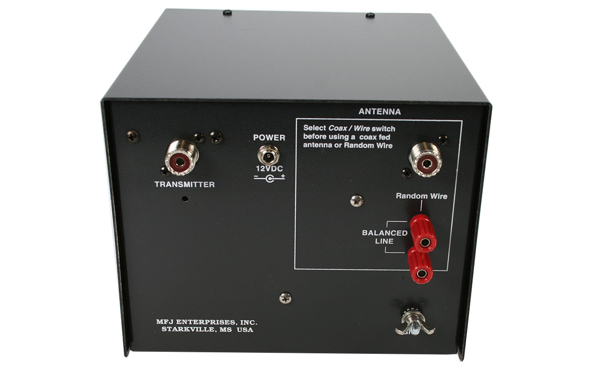 MFJ974HB Acoplador antena manual 1-8 a 54 Mhz Para Lineas Balanceadas
