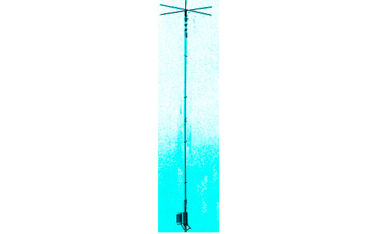 mfj1793 mfj antena hf vertical 20/40/80 mts. longitud 10 metros. 