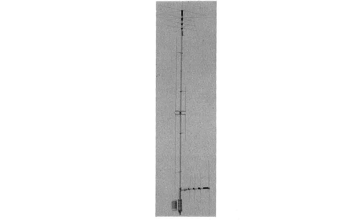 Antena HF Vertical 6 bandas 