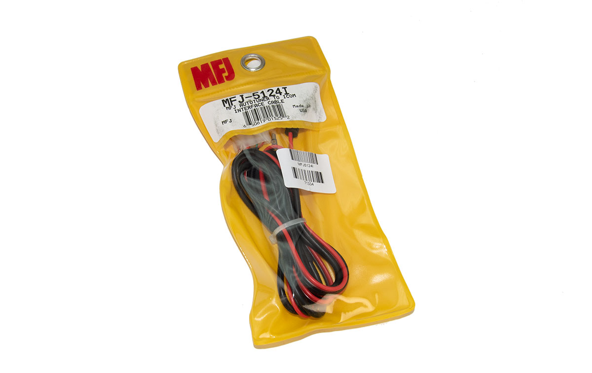 mfj5124i cable conexión mfj - icom para acopladores automáticos mfj 991/991b/993/993b/994/994b