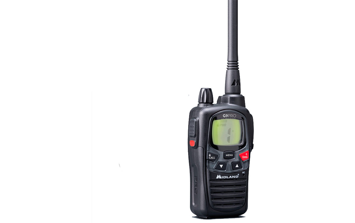 MIDLAND G9-PRO walkie uso libre PMR 446 !! NUEVO MODELO !! MIDLAND G9 evoluciona y se convierte en PRO.
