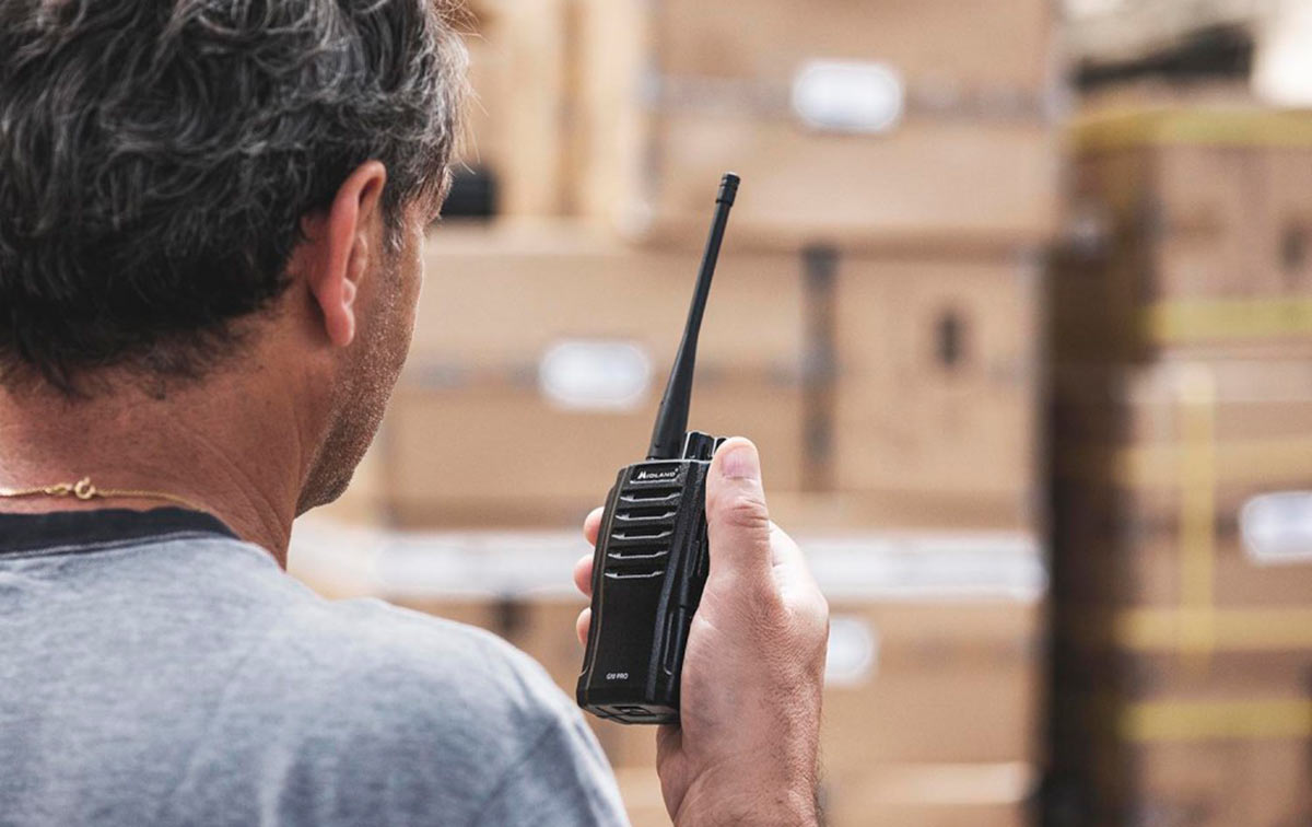 midland g10-pro walkie talkie pmr446 uso libre 16 canales.