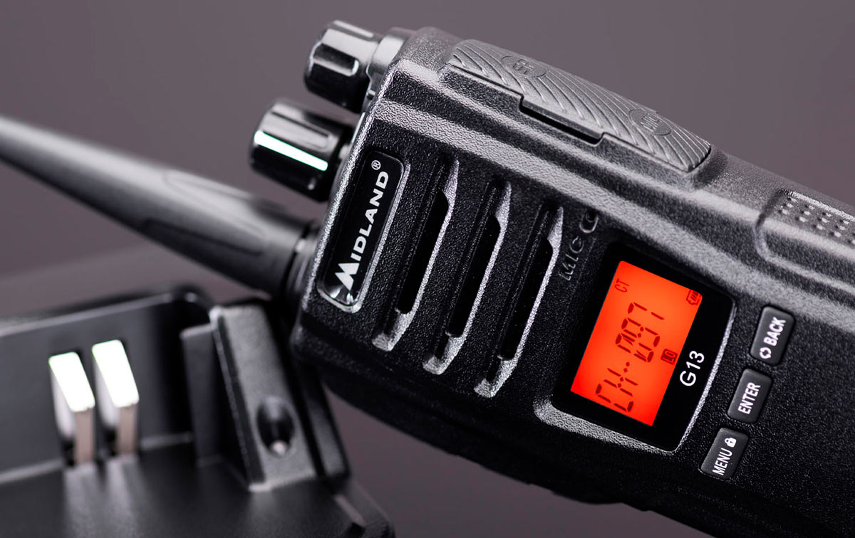 midland g13 walkie talkie pmr446 (uso libre) 16 canales.