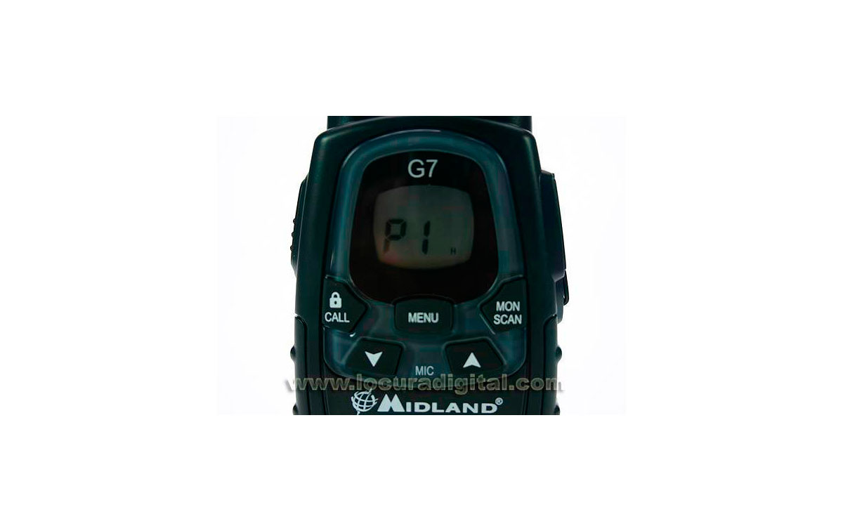 Midland G7E XT pantalla LCD