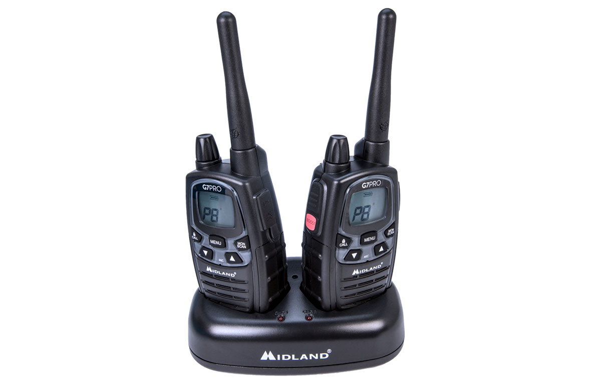 Midland G7E PRO pareja de walkies de uso libre