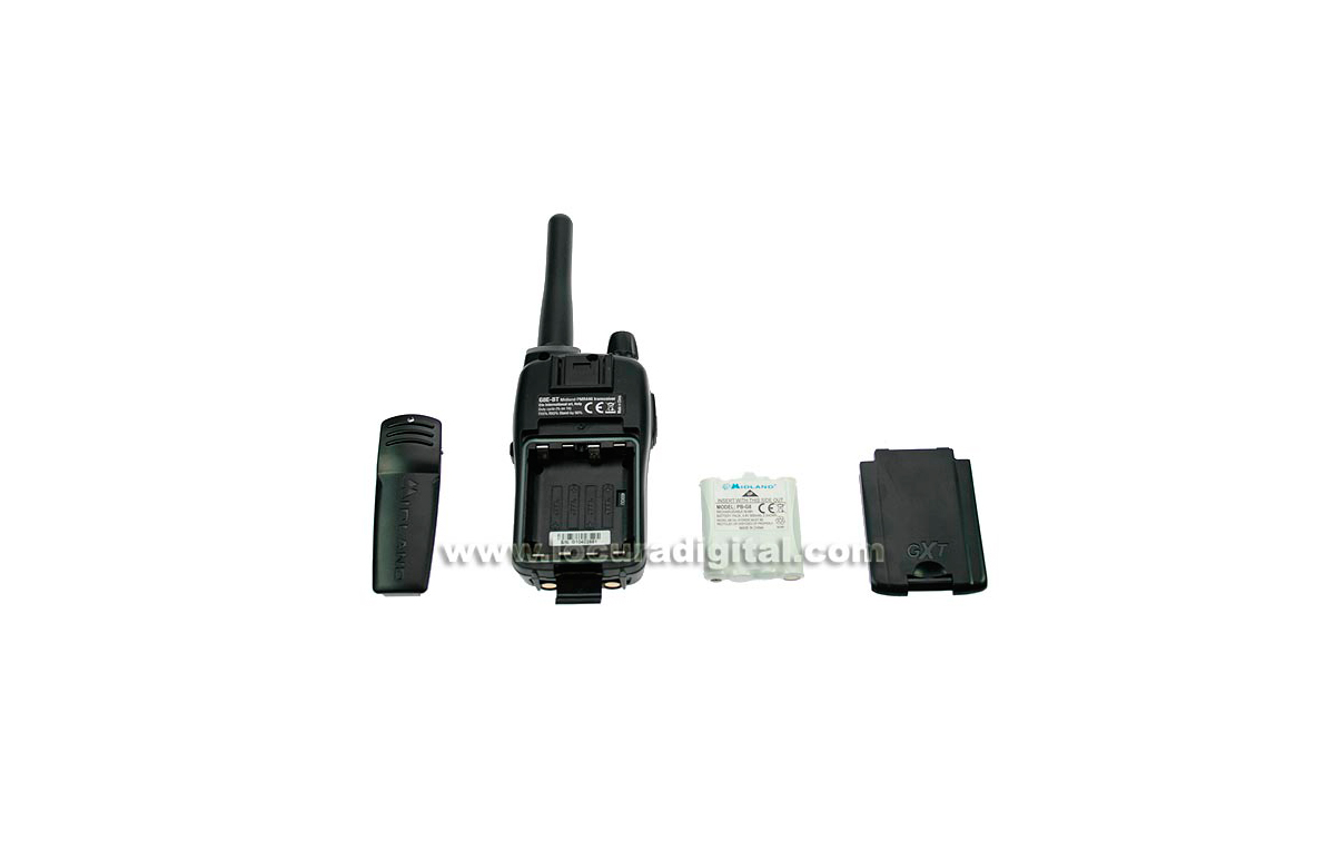 MIDLAND BT talkie-walkie G8E utilisation libre avec Bluetooth PMR446